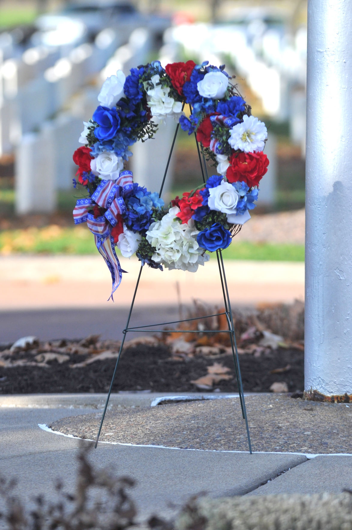 Veterans Day ceremonies at the Rock Island National Cemetery